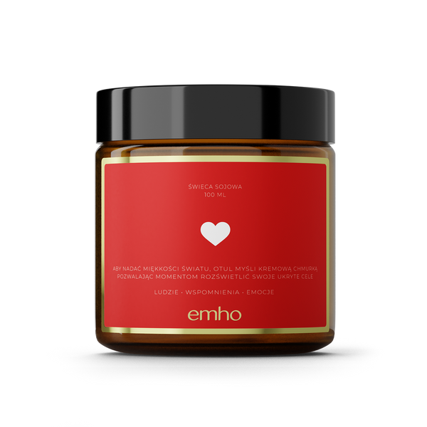 Świeca sojowa SERDUSZKO zdjęcie 1