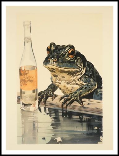 Plakat 75x100cm Refleksje Błotniaka na Arena.pl
