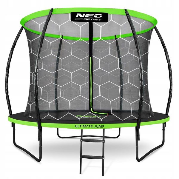 TRAMPOLINA OGRODOWA DLA DZIECI 252cm 8ft PREMIUM zdjęcie 5