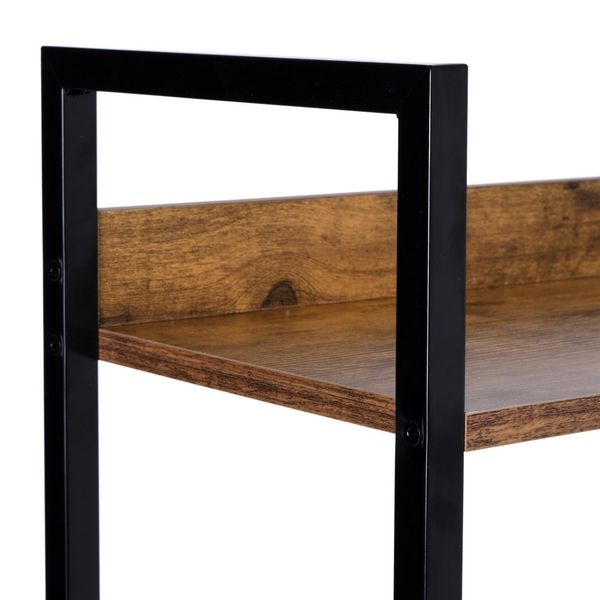 Regał industrialny loft Varberg czarny zdjęcie 3