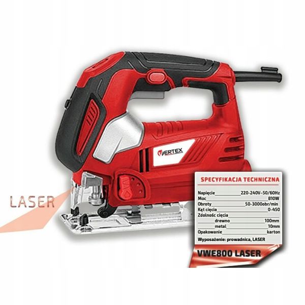 VERTEX WYRZYNARKA 710W LASER zdjęcie 15