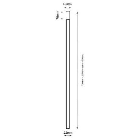 LAMPA sufitowa ALHA Y 9165 Shilo metalowa OPRAWA downlight tuba miedziana zdjęcie 3