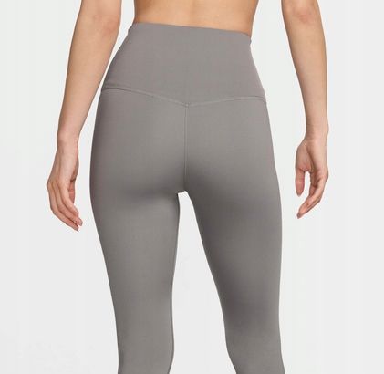 NIKE LEGGINSY SZARE POWER RACER DRI-FIT siłownia fitness logo na Arena.pl
