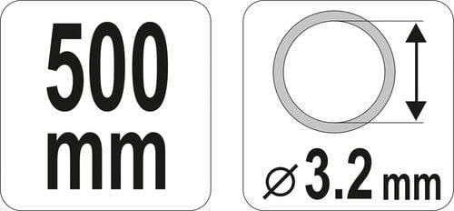 wężyk do smarownicy 500mm - yt-0710 na Arena.pl