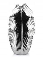 LEAF SILVER WAZON 7,5x17x35 cm