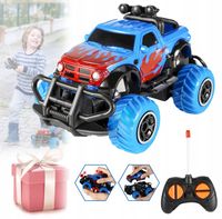 SAMOCHÓD ZDALNIE STEROWANY RC, MONSTER TRUCK, ZABAWKA TERENOWY, PREZENTY