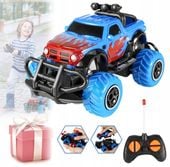SAMOCHÓD ZDALNIE STEROWANY RC, MONSTER TRUCK, ZABAWKA TERENOWY, PREZENTY