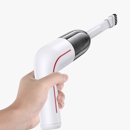 MINI ODKURACZ BEZPRZEWODOWY 65W do auta biały na Arena.pl