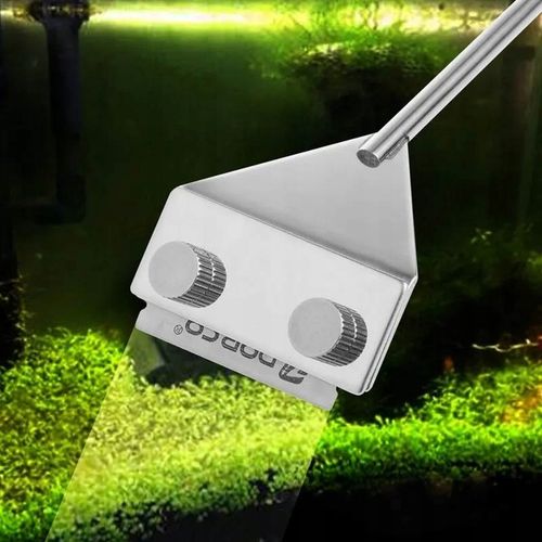 CZYŚCIK SKROBAK SKROBACZKA DO CZYSZCZENIA SZYB AKWARIUM Z GLONÓW ŻYLETKA na Arena.pl