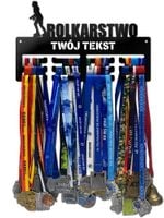 Wieszak na medale ROLKARSTWO twoje imię dowolny tekst 311.1