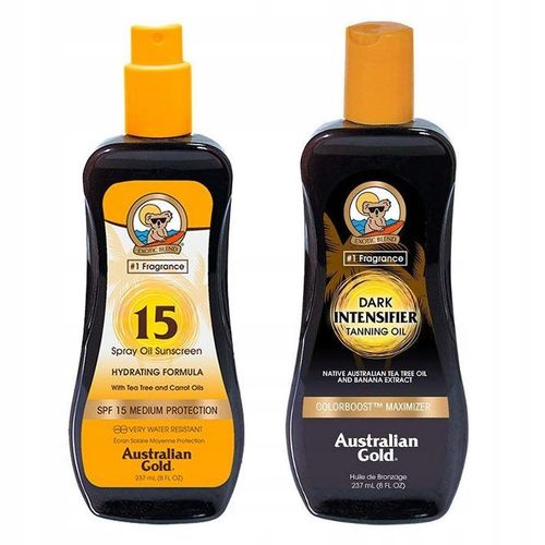 Australian Gold SPRAY SPF15+INTENSIFIER DO OPALANI na Arena.pl