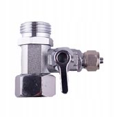 PRZYŁĄCZE 1/2 CALA Z ZAWOREM DO FILTRA WODY OSMOZA