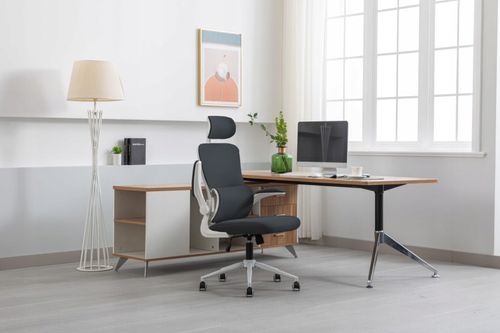 fotel zeo czarny biały na Arena.pl