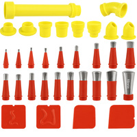 KOŃCÓWKI DO SILIKONU SILIKONOWANIA DYSZA WYCISKACZ APLIKATOR PISTOLET DYSZE