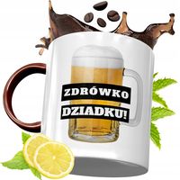 Kubek Bordowy Dla Dziadka Na Urodziny Prezent Z Nadrukiem Ze Zdjęciem