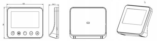 Regulator temperatury termostat radiowy WT-20 WIFI BEZPRZEWODOWY na Arena.pl