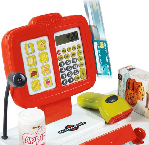 Smoby Supermarket czerwony 350210 na Arena.pl