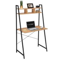 Biurko industrialne loftowe Arvika modern pine