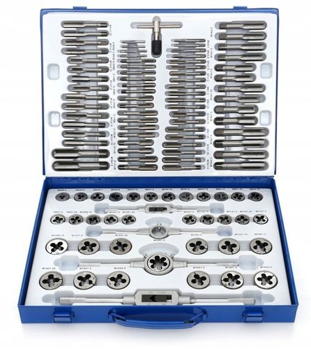 Narzynki gwintowniki kalibrowniki zestaw 110-el. na Arena.pl