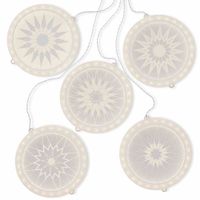 LEDPL/AH/MANDALA/ROUND/SET/5PCS