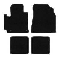 Dywaniki welurowe BASIC do Toyota RAV4 II 2WD 2001-2005 czarne