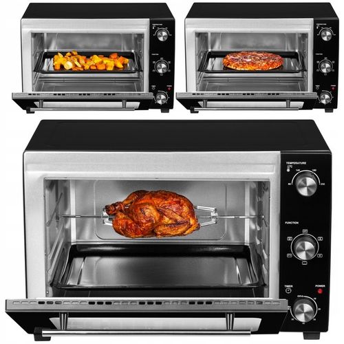 PIEKARNIK ELEKTRYCZNY 48L ROŻNO + GRILL + TERMOOBIEG WOLNOSTOJĄCY na Arena.pl