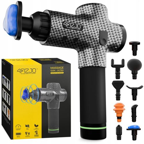 PISTOLET DO MASAŻU WYMIENNE KOŃCÓWKI RELAKS MASSAGE GUN ULTRA COOL EDITION na Arena.pl