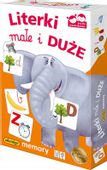 Literki male i duze - adamigo memory 07431