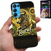 ETUI DO OPPO RENO5 4G 5G - ZNAK ZODIAKU BYK ASTRONOMIA FUTERAŁ