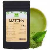 ZIELONA HERBATA MATCHA JAPOŃSKA tradycyjna sproszkowana codzienna green