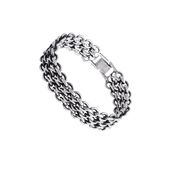 szeroka bransoletka męska(b22/men/62ag cz.)19cm