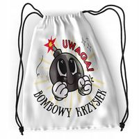 Plecak Dla Krzyśka Sportowy Szkolny Worek Torba Z Nadrukiem Ze Zdjęciem