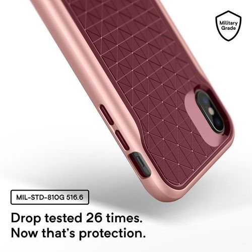 Caseology Apex Case - Etui iPhone X (Burgundy) na Arena.pl