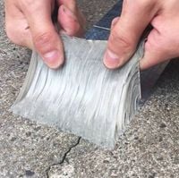 MOCNA TAŚMA BUTYLOWA KLEJĄCA NAPRAWCZA USZCZELNIAJĄCA POD WODĄ WODOODPORNA