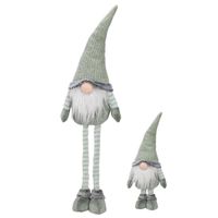 ozdoby świąteczne Home ESPRIT Kolor Zielony Gnom 20 X 13 X 87 CM
