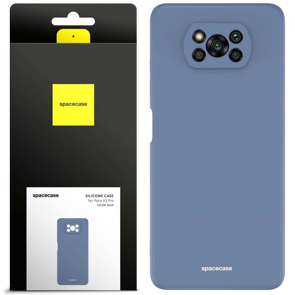 Spacecase Silicone Case Poco X3 Pro/Nfc Blue zdjęcie 1