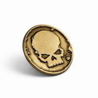 Skull Inisignia | 3 cm | Metal | Przypinka | Warhammer 40k