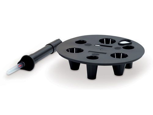 Doniczka z nawadnianiem Tubus shine DTUS200S | Biały, Wymiary 20x38.1 cm, Prosperplast na Arena.pl