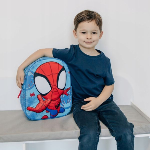 Plecak 3D przedszkolny SPIDEY 33x27x10cm zdjęcie 3