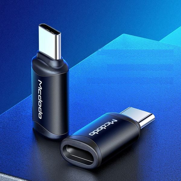 MCDODO ADAPTER PRZEJŚCIÓWKA USB-C USB TYP C DO LIGHTNING IPHONE 15 PRO MAX zdjęcie 2
