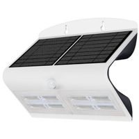 Lampa elewacyjna solarna Butterfly EKO3997 Milagro LED 6,8W IP65 czarna