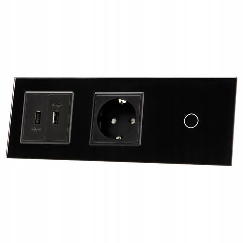 701G2USB-62 WŁĄCZNIK POJEDYN.+GNIAZDO+2XUSB LIVOLO na Arena.pl