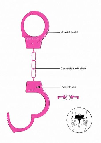 beginner""s handcuffs - pink na Arena.pl