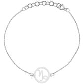 Bransoletka Znak Zodiaku Koziorożec Srebro 925