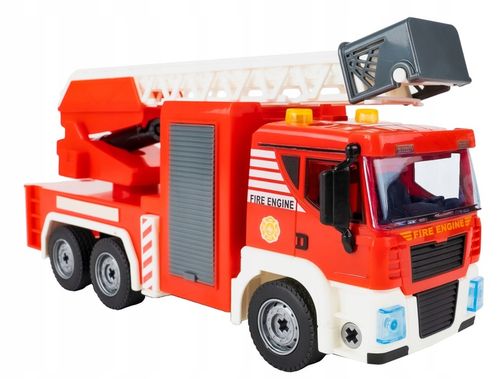 WÓŻ STRAŻACKI AUTO DO MONTAŻU STRAŻ POŻARNA 95 EL ŚWIATŁO DŹWIĘK WALIZKA na Arena.pl