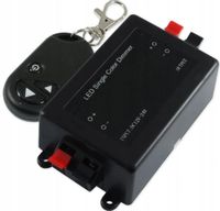Sterownik Kontroler Ściemniacz Do Led 12V 8A Z Radiowym Pilotem