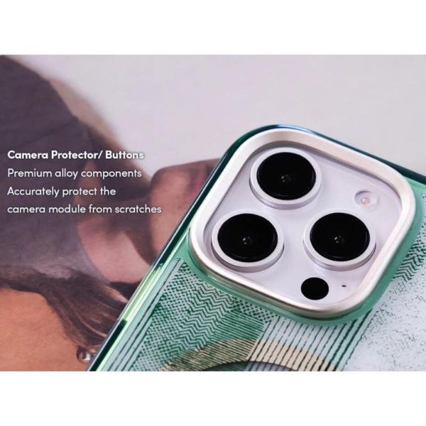 Moshi iGlaze MagSafe - Etui iPhone 16 Pro (Mist White) zdjęcie 5