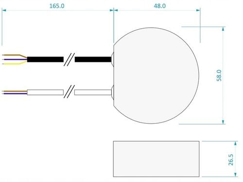 Zasilacz Do Taśmy LED 24V 30W 1A Stałonapięciowy Transformator DC IP66 na Arena.pl