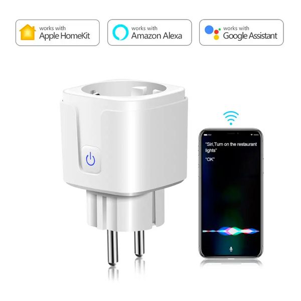 Inteligentne gniazdko Wi-Fi programator czasowy Smart Control EU16 Platinum zdjęcie 3