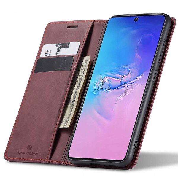 Spacecase Wallet Galaxy S10 Lite Red zdjęcie 1
